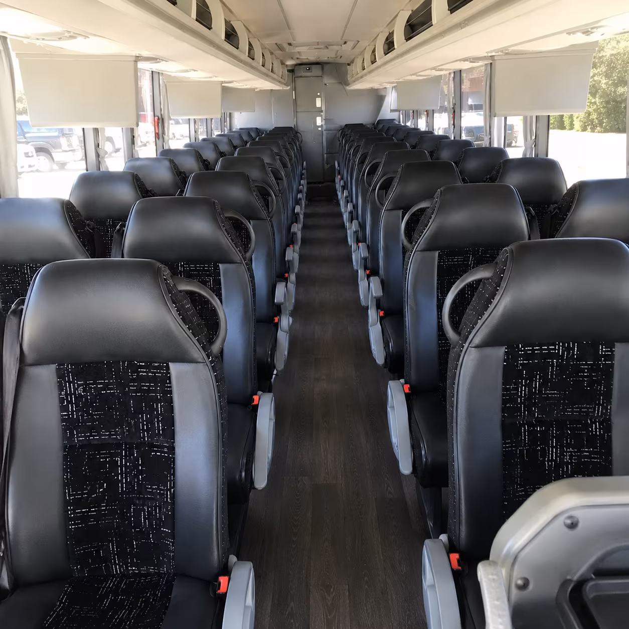 everett charter bus interior gallery