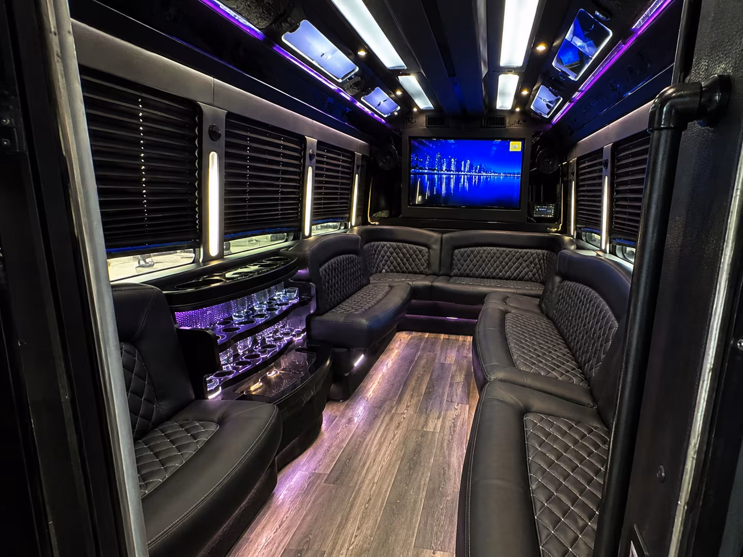 everett concert party bus rental