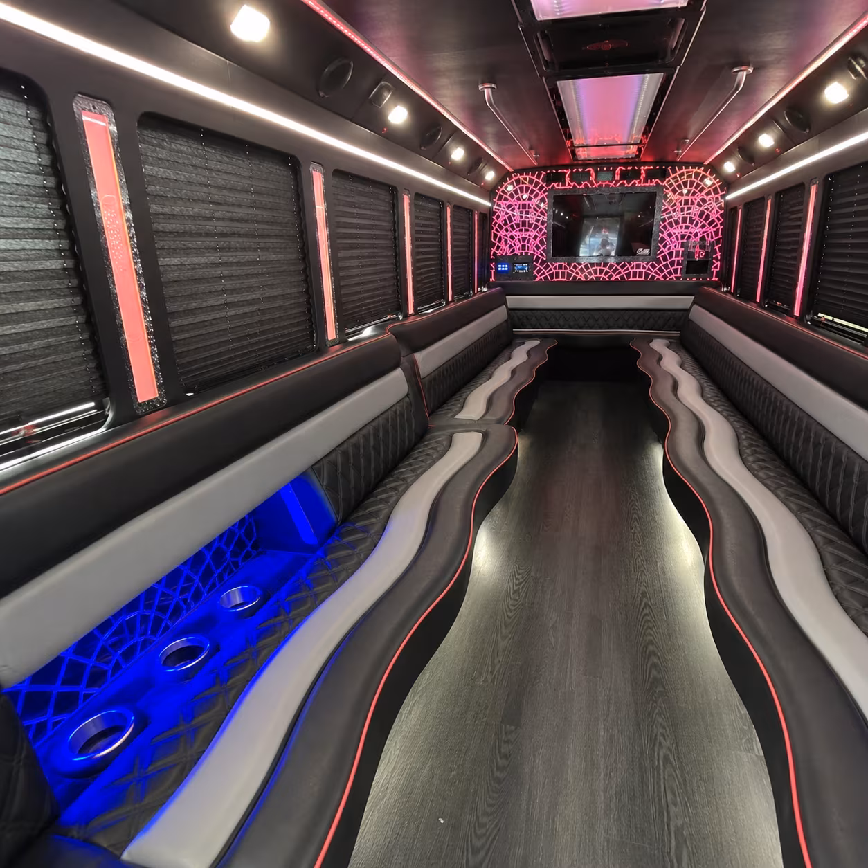 everett corporate party bus rental