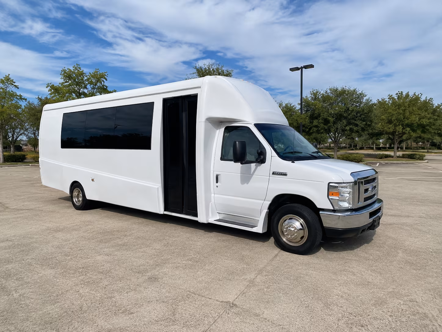 everett party bus booking step 1